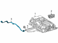 OEM 2016 Toyota Mirai Cable Diagram - 23CA1-77010