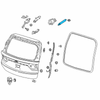 OEM 2022 Honda Odyssey Spring Assy., Power Tailgate Diagram - 74981-THR-A01