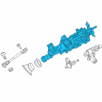 OEM 2014 Nissan Maxima Column-Steering Tilt Diagram - 48810-ZY86E