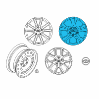 OEM 2018 Hyundai Sonata Wheel Assy-Aluminium Diagram - 52910-C2660