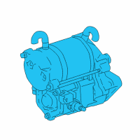 OEM 2000 Toyota 4Runner Starter Diagram - 28100-75120-84