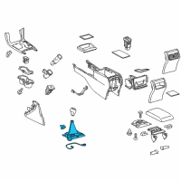 OEM Toyota Shift Indicator Diagram - 35978-06140-B0