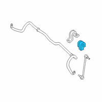 OEM Nissan Kicks Bush-Stabilizer Diagram - 54613-9VB0B