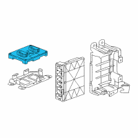 OEM 2019 Chevrolet Volt Module Diagram - 24291552