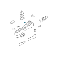 OEM 2006 Hyundai Accent Cigar Lighter Assembly Diagram - 95110-1G000