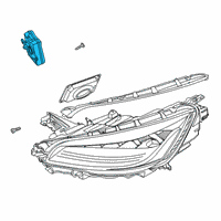 OEM 2020 Ford Police Interceptor Utility Actuator Diagram - LB5Z-13K198-C