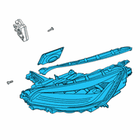 OEM 2020 Lincoln Aviator Composite Assembly Diagram - LC5Z-13008-AB