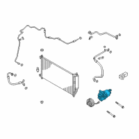 OEM 2020 Nissan NV200 Compressor Wo Cl Diagram - 92610-JN30B