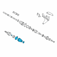 OEM 2008 Nissan Sentra Repair Kit-Dust Boot, Outer Diagram - C9241-ET000