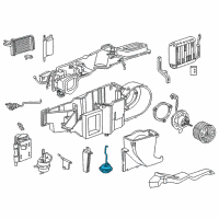 OEM 1999 Dodge Dakota Hvac Vacuum Actuator Diagram - 5210111