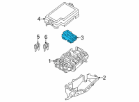 OEM Hyundai Ioniq 5 PCB BLOCK ASSY Diagram - 91959-GI100
