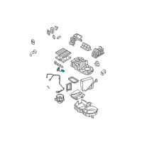 OEM 2008 Kia Sorento THERMISTOR Assembly-A/C Diagram - 976143E260