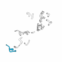 OEM 2022 Lexus NX350 Union Sub-Assembly, Oil Diagram - 32901-48020