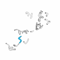 OEM 2019 Toyota Highlander Inlet Hose Diagram - 32941-08051