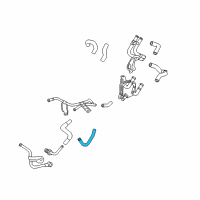 OEM 2017 Toyota Highlander Outlet Hose Diagram - 32942-08041