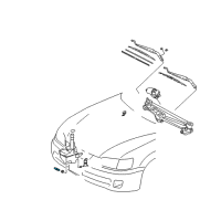 OEM 2002 Toyota Avalon Fluid Level Sensor Diagram - 85397-AA010