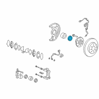 OEM 2007 Honda Fit Circlip, Inner (75MM) Diagram - 94520-75000