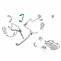 OEM 2011 Ford Fusion Lower Oxygen Sensor Diagram - BE5Z-9G444-C