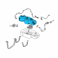 OEM 2017 Ram ProMaster 2500 Tank-Diesel Exhaust Fluid Diagram - 52022431AK