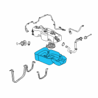 OEM Ram ProMaster 2500 Shield-Diesel Exhaust Fluid Tank Diagram - 68202463AA