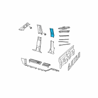 OEM 2019 Ram 1500 Classic Panel-C Pillar Diagram - 1DX58BD1AA