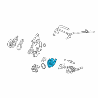 OEM 2008 Honda CR-V Case, Thermostat (Nippon Thermostat) Diagram - 19320-RAA-A02