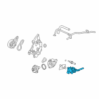 OEM Honda CR-V Passage, EGR Diagram - 18712-RZA-A00