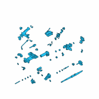 OEM Lexus Column Assy, Steering Diagram - 45250-50210