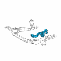 OEM 2005 Ford Taurus Rear Support Diagram - YF1Z-6A025-AA