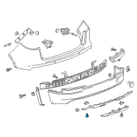 OEM Chevrolet Captiva Sport Mount Bolt Diagram - 11589012