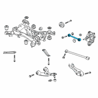 OEM Acura Arm, Right Rear Control Diagram - 52340-TG7-A01