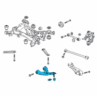 OEM 2020 Honda Pilot Arm, Right Rear (Upper) Diagram - 52510-TZ5-A00