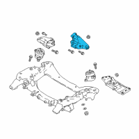 OEM 2021 Kia Stinger Engine Mounting Support Bracket Diagram - 21826J5300