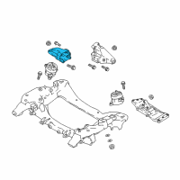 OEM 2018 Kia Stinger Engine Mounting Support Bracket Diagram - 21825J5300