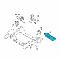 OEM Kia Stinger CROSSMEMBER Assembly-Transmission Diagram - 21730J5300