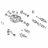 OEM 2019 Toyota Highlander Oil Seal Diagram - 90311-38085