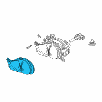 OEM BMW 525i Cover, Fog Lamp, Left Diagram - 63-17-6-906-427