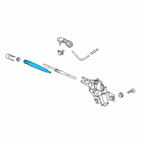 OEM 2017 Kia Sportage Rear Wiper Arm Assembly Diagram - 98815A4100