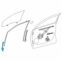 OEM 2014 Toyota Highlander Guide Channel Diagram - 67401-0E010