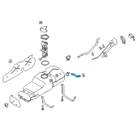 OEM Nissan Titan Hose-Filler Diagram - 17228-ZR00A