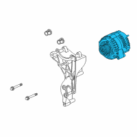 OEM 2006 Chevrolet SSR GENERATOR Assembly Diagram - 19118693