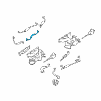 OEM BMW M2 Oil Pipe Inlet Diagram - 11-42-7-848-522