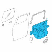 OEM 2012 Ram 1500 Panel-Carrier Plate Diagram - 68045133AD