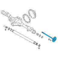 OEM 2017 Cadillac Escalade Axle Shafts Diagram - 23199121