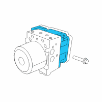 OEM 2020 Jeep Wrangler MODULE-ANTI-LOCK BRAKE SYSTEM Diagram - 68438389AJ