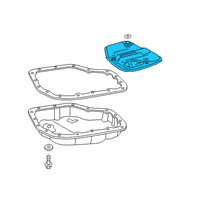 OEM Toyota Corolla Strainer Diagram - 35330-12050