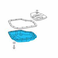 OEM 2014 Toyota Corolla Transmission Pan Diagram - 35106-12210