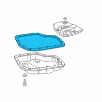 OEM 2014 Toyota Corolla Pan Gasket Diagram - 35168-12091