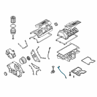 OEM BMW Guide Tube, Bottom Diagram - 11-43-7-537-301