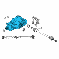 OEM 2019 BMW X4 Final Drive With Differential Diagram - 33-10-8-686-981